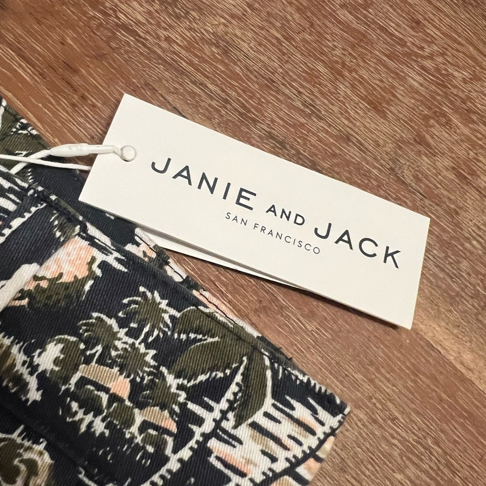 Janie and Jack TROPICAL TWILL SHORT size 4T - Picture 2 of 7